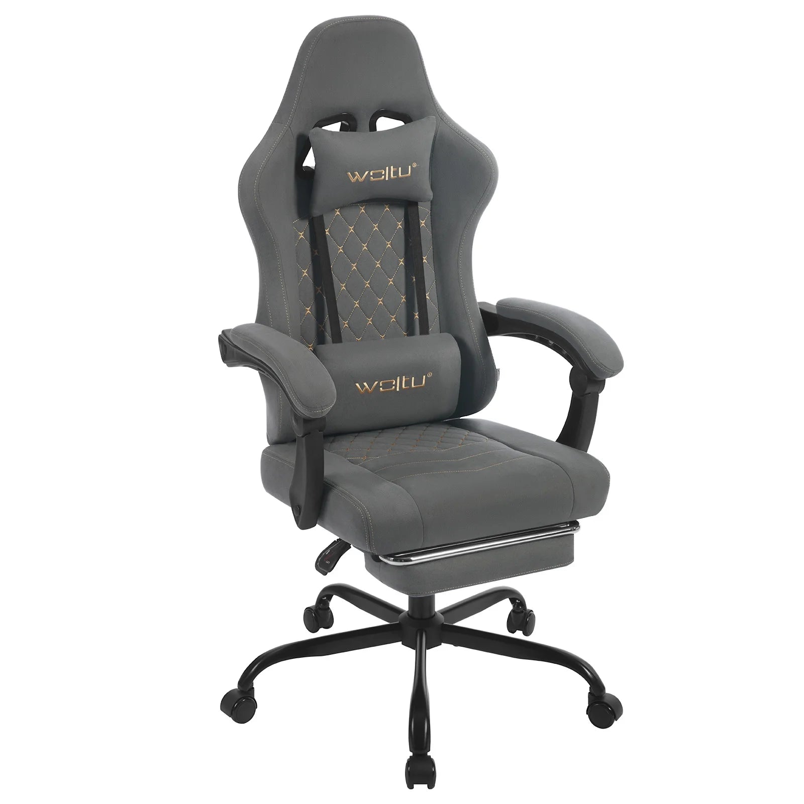 Drehbarer Computer- und Gamingstuhl mit Taschenfederkissen und verstellbarer Neigung