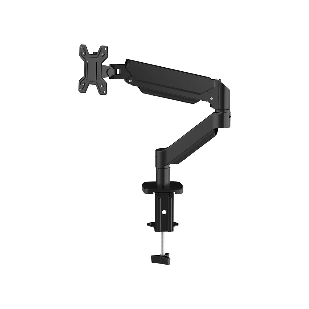Einzelmonitor-Arm-SchreibtischhalteruEinzelmonitorarm für 17–32 Zoll Bildschirme, voll beweglich, bis 10 kg Tragkraft, mit Klemm- und Durchtischmontageng für 17-Zoll- bis 32-Zoll-Bildschirm, maximale Tragfähigkeit 10 kg