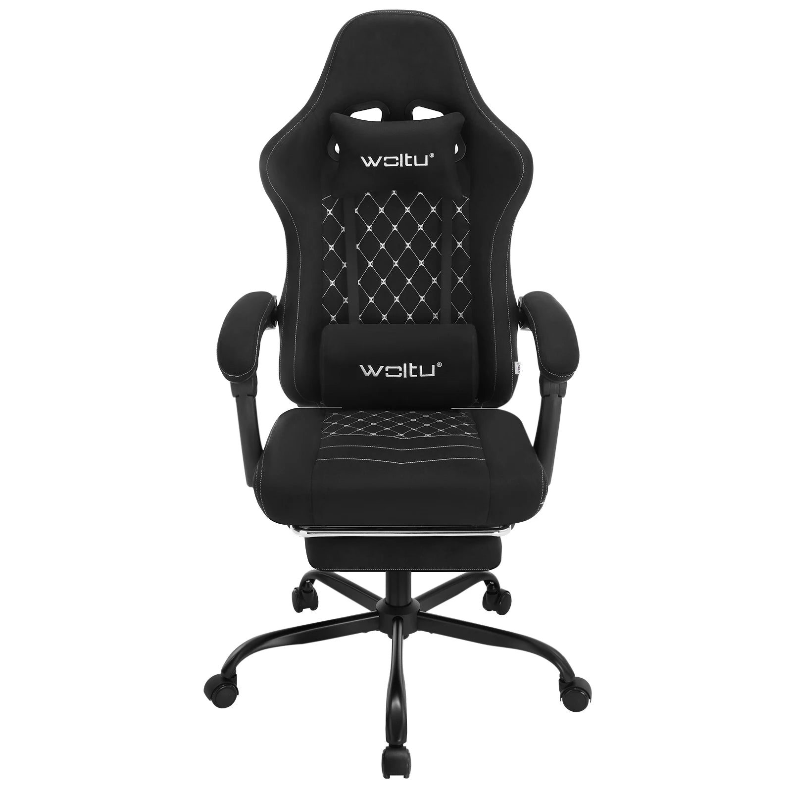 Drehbarer Computer- und Gamingstuhl mit Taschenfederkissen und verstellbarer Neigung