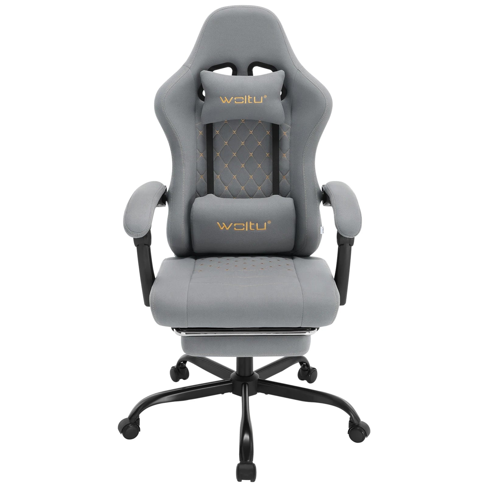 Drehbarer Computer- und Gamingstuhl mit Taschenfederkissen und verstellbarer Neigung