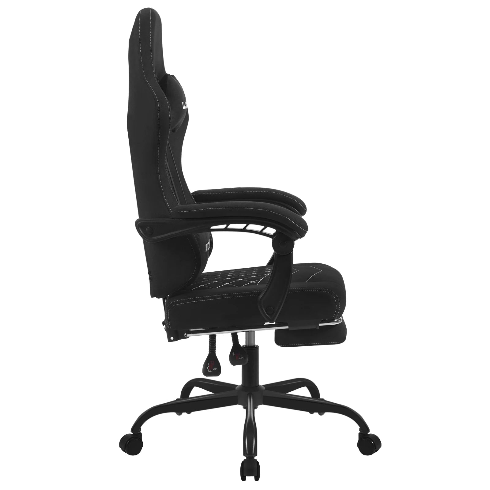Drehbarer Computer- und Gamingstuhl mit Taschenfederkissen und verstellbarer Neigung