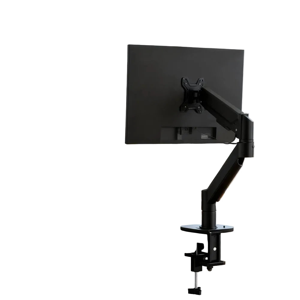 Einzelmonitor-Arm-SchreibtischhalteruEinzelmonitorarm für 17–32 Zoll Bildschirme, voll beweglich, bis 10 kg Tragkraft, mit Klemm- und Durchtischmontageng für 17-Zoll- bis 32-Zoll-Bildschirm, maximale Tragfähigkeit 10 kg